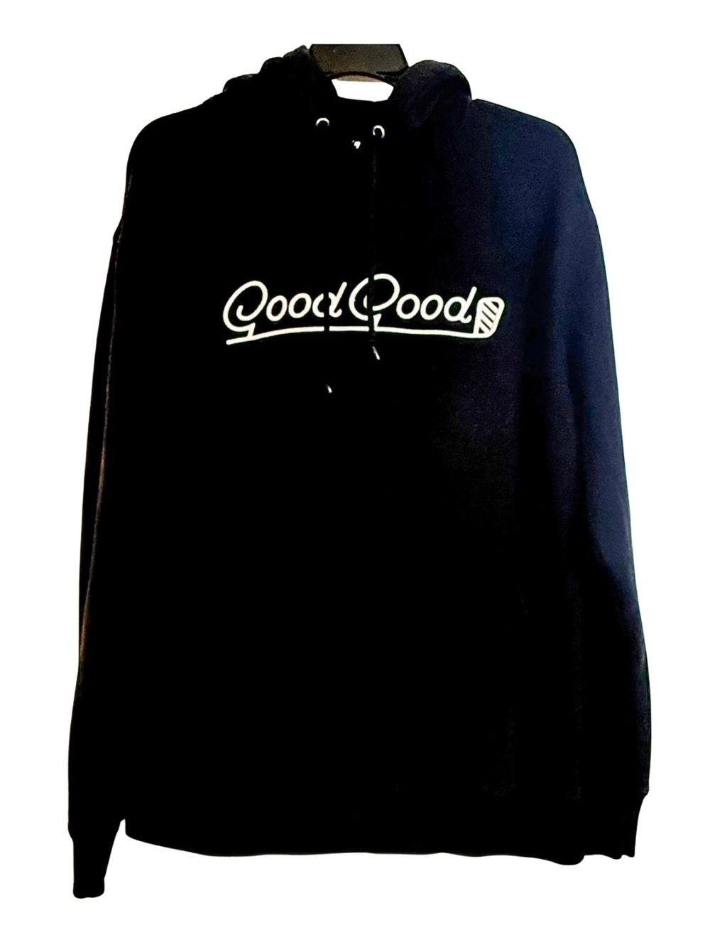 Good Good Golf Hoodie XL Black White Logo Pullover